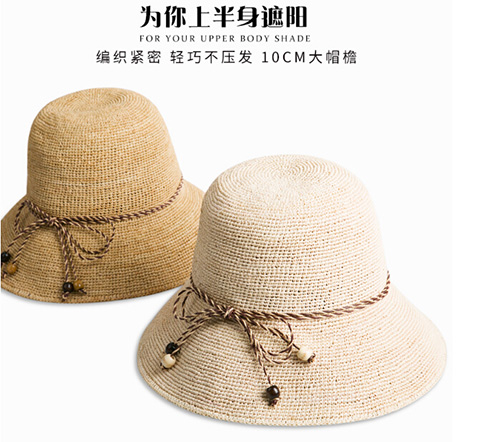 25-30歲搭配防曬顯氣質(zhì)拉菲草帽該如何呢？